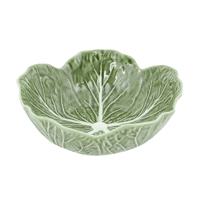 Bordallo Pinheiro Cabbage Serving Bowl 17.5cm Natural